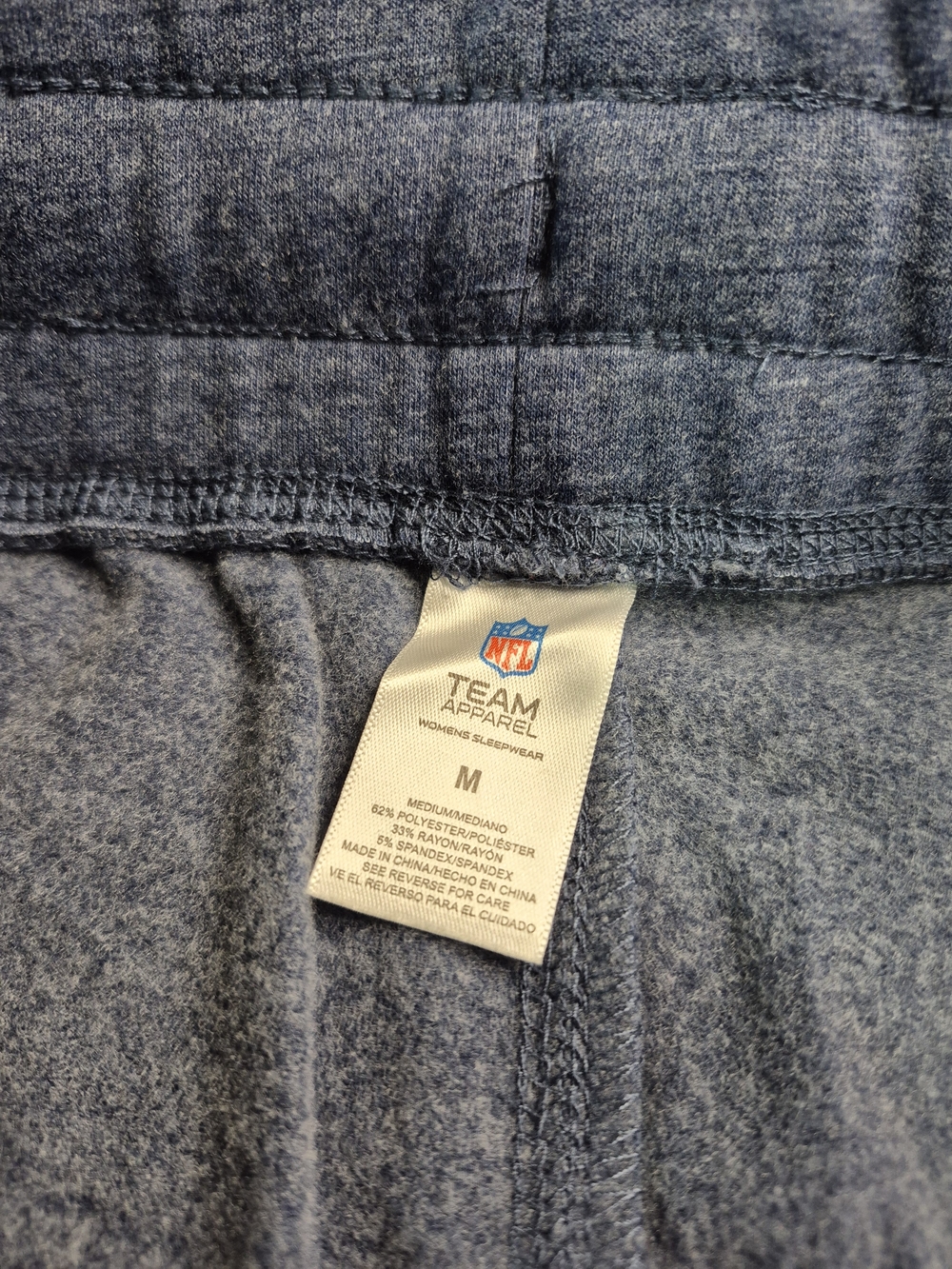 NFL Dallas Cowboys Women's Blue Jogger Sweatpants - Picture 6 of 9